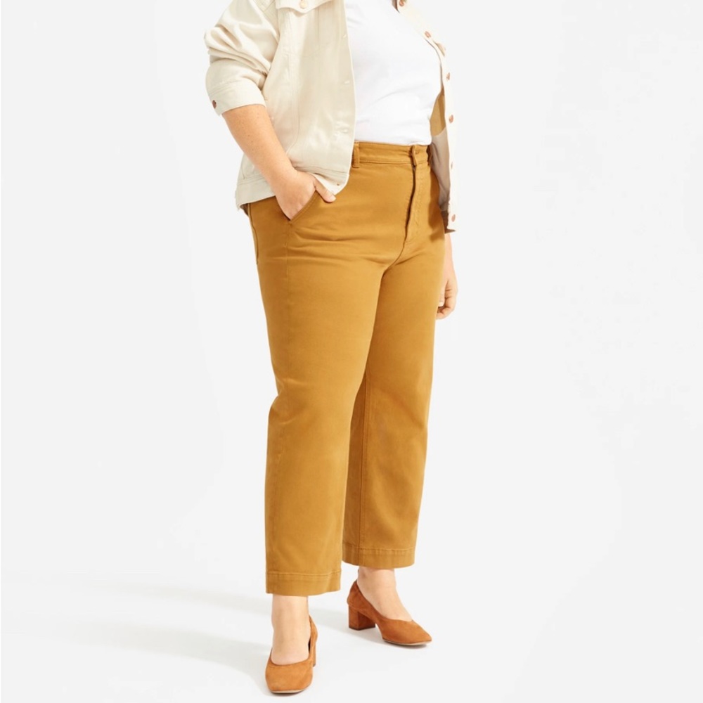 Everlane The Straight-Leg Crop Short 16